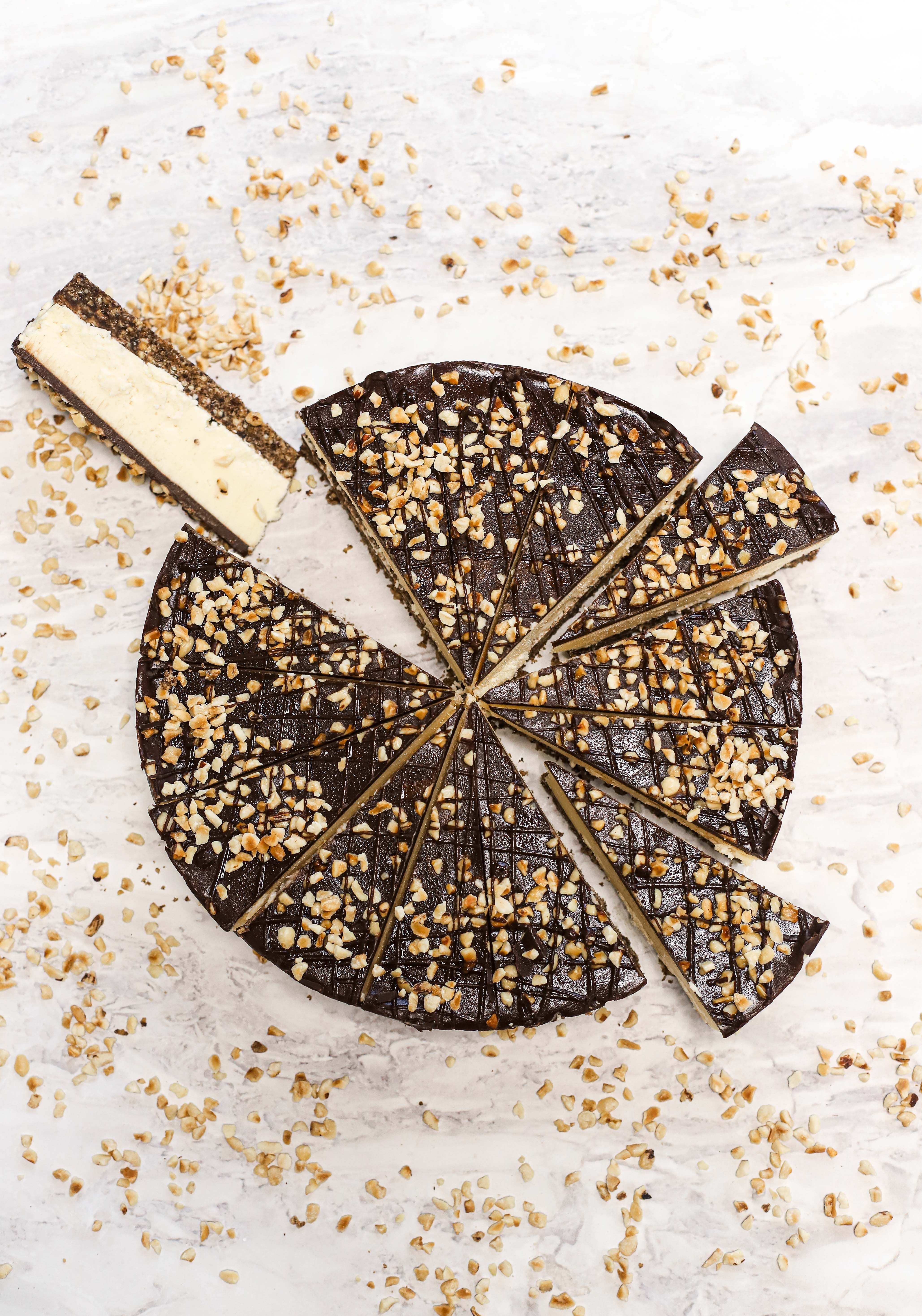 Chocolate And Hazelnut Cheesecake