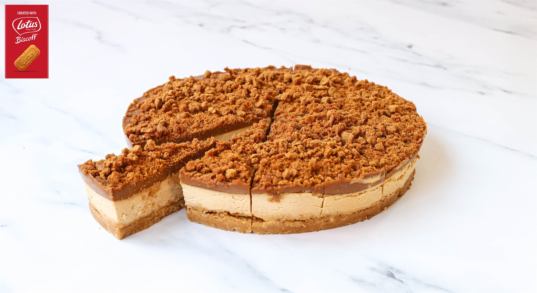 The Original Lotus Biscoff Cheesecake