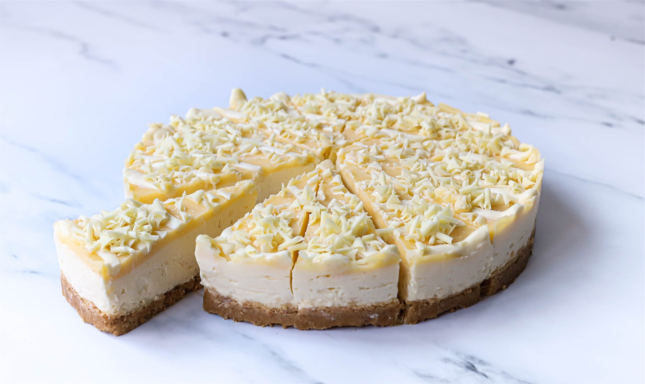 Zesty Lemon & Mascarpone Cheesecake