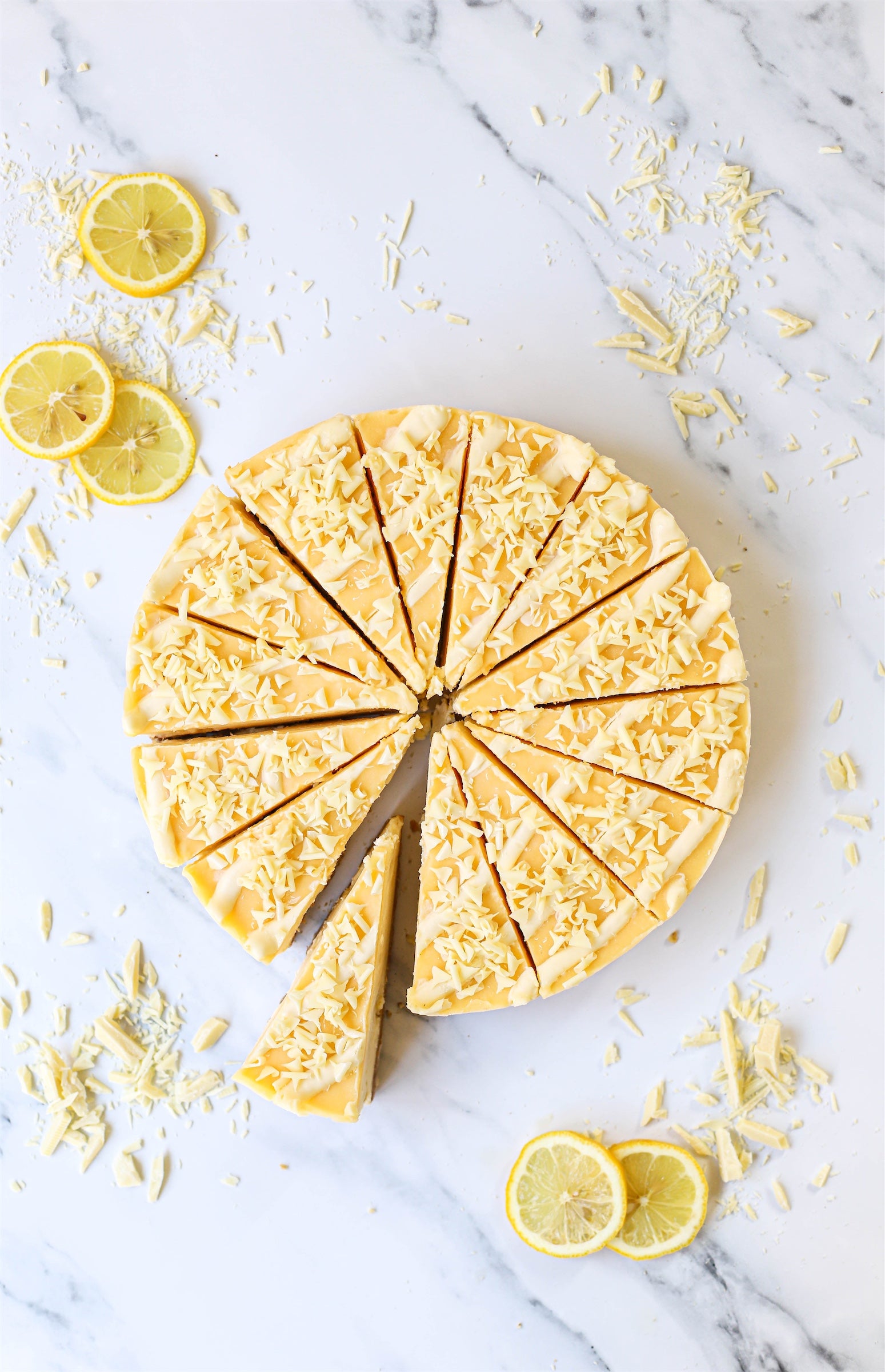 Zesty Lemon & Mascarpone Cheesecake